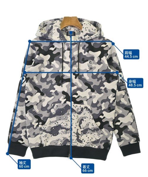 PEARLY GATES（パーリー　ゲイツ）パーカー グレー サイズ:2(L位) レディース/2200679636038