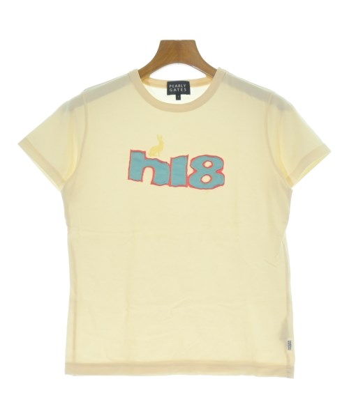 PEARLY GATES(パーリー　ゲイツ)Tシャツ・カットソー 黄 サイズ:1(M位)/2200682030021