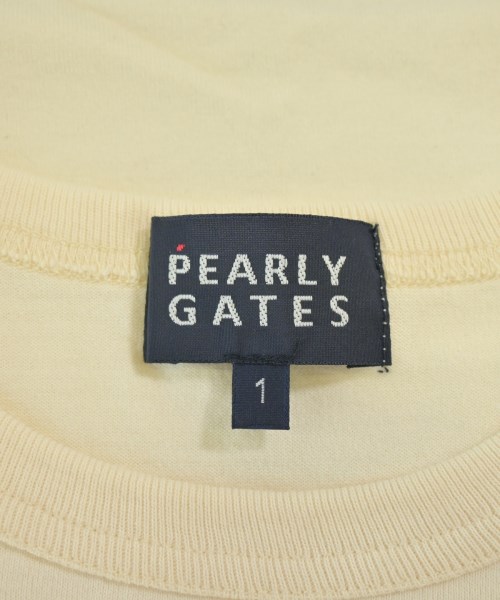 PEARLY GATES（パーリー　ゲイツ）Tシャツ・カットソー 黄 サイズ:1(M位) レディース/2200682030021