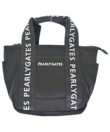 PEARLY GATES メッシュ ボディバッグブラック PEARLY GATES（パーリー ゲイツ）トートバッグ 黒 サイズ:- レディース