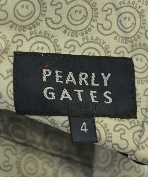 PEARLY GATES（パーリー　ゲイツ）ショートパンツ 黒 サイズ:4(M位) メンズ/2200685997055