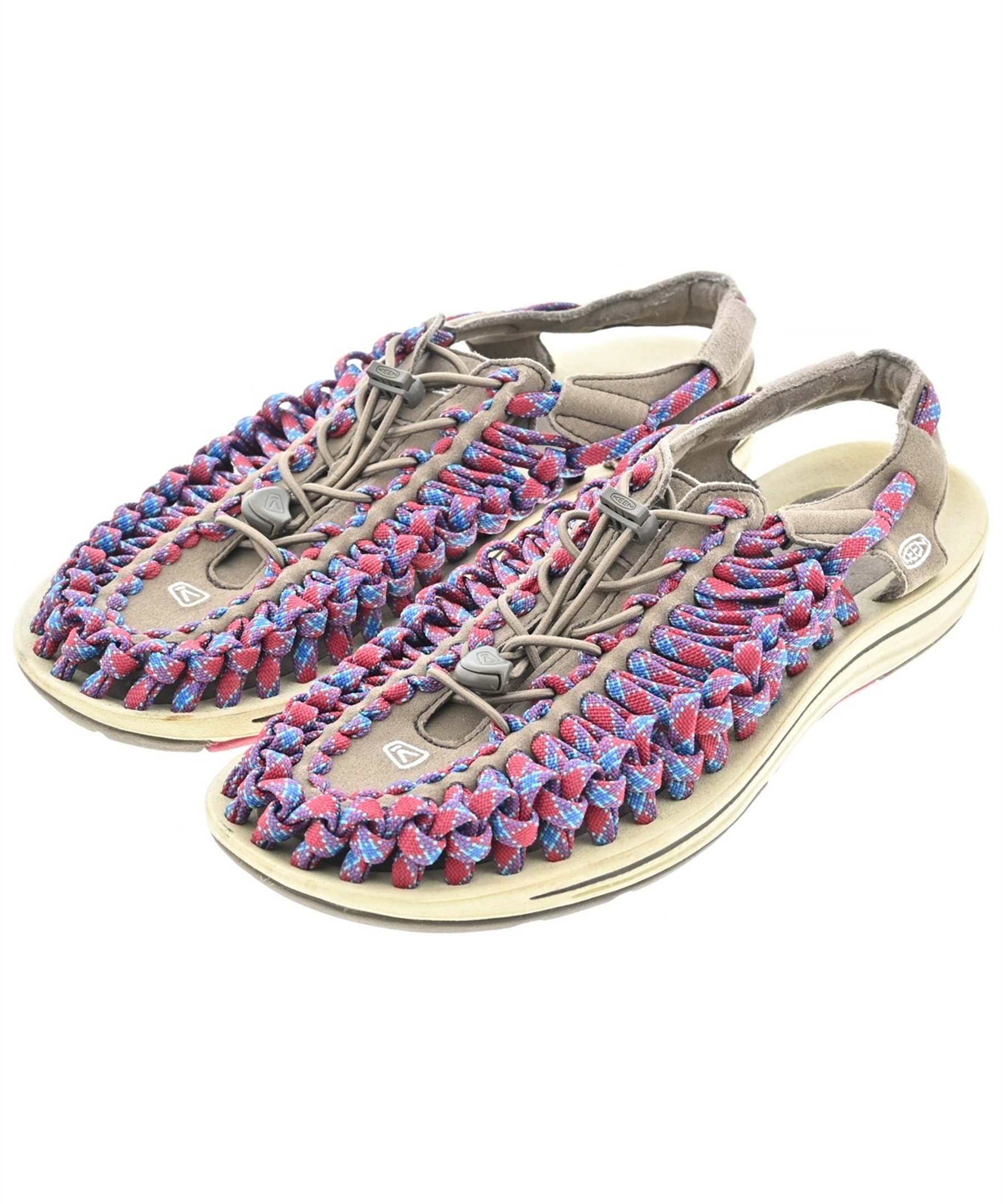 KEEN（キーン）サンダル ベージュ サイズ:28cm レディース