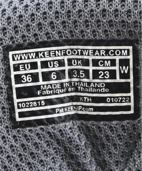 KEEN（キーン）スニーカー グレー サイズ:23cm メンズ/2200698318953