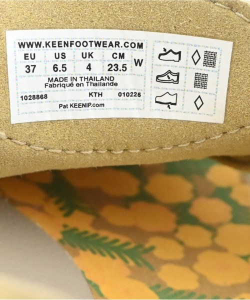 KEEN（キーン）サンダル ベージュ サイズ:23.5cm レディース/2200676342017