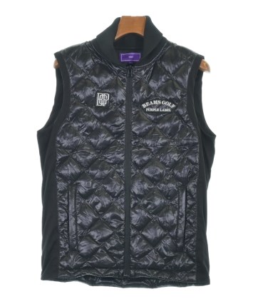 やっちょむ未使用❣️Beamsgolf フード付きダウンベスト ブラック やっちょむ未使用❣️Beamsgolf フード付きダウンベスト ブラック やっ