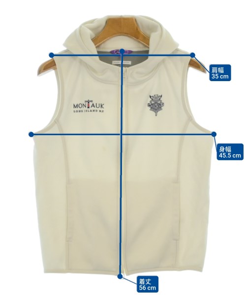 BEAMS GOLF（ビームスゴルフ）パーカー 白 サイズ:M メンズ/2200639631110