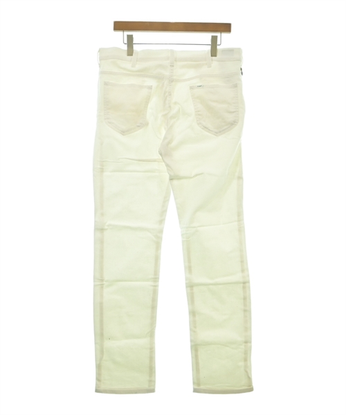 BEAMS GOLF（ビームスゴルフ）デニムパンツ 白 サイズ:L メンズ/2200612630321