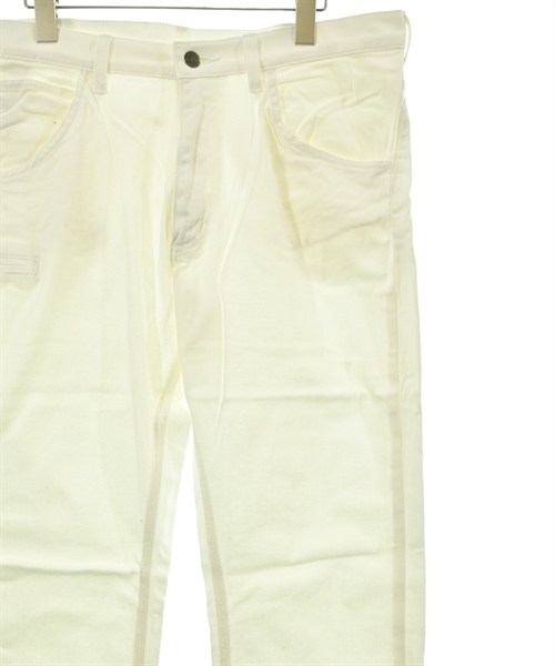 BEAMS GOLF（ビームスゴルフ）デニムパンツ 白 サイズ:L メンズ/2200612630321