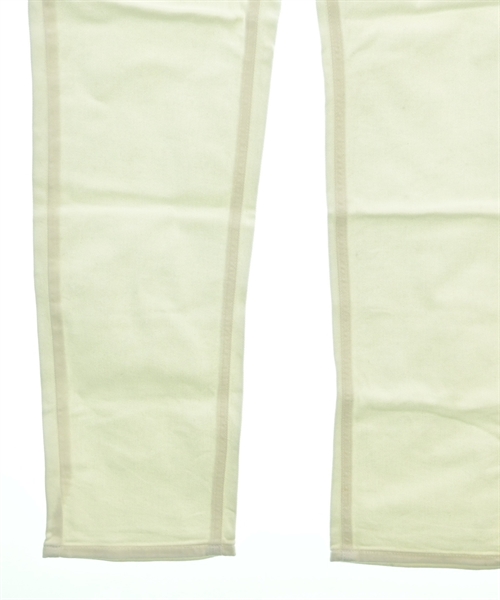 BEAMS GOLF（ビームスゴルフ）デニムパンツ 白 サイズ:L メンズ/2200612630321