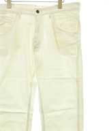 BEAMS GOLF（ビームスゴルフ）デニムパンツ 白 サイズ:L メンズ/2200612630321