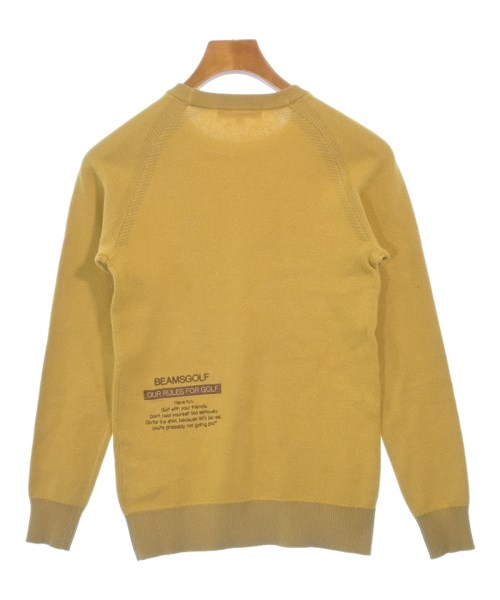 BEAMS GOLF（ビームスゴルフ）ニット・セーター 黄 サイズ:S レディース/2200618386055