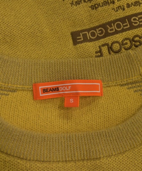 BEAMS GOLF（ビームスゴルフ）ニット・セーター 黄 サイズ:S レディース/2200618386055