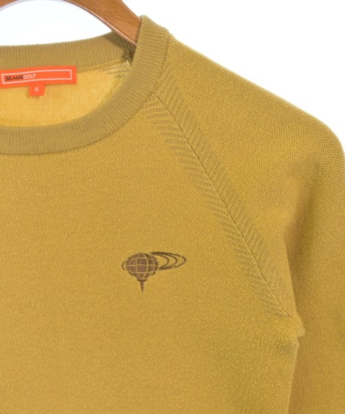 BEAMS GOLF（ビームスゴルフ）ニット・セーター 黄 サイズ:S レディース/2200618386055
