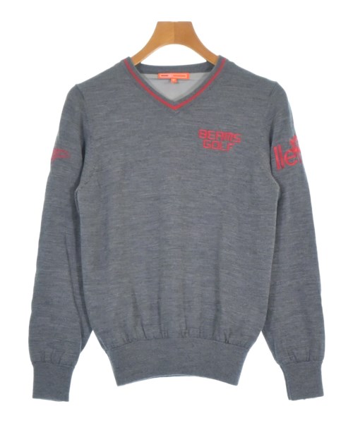 BEAMS GOLF(ビームスゴルフ)ニット・セーター グレー サイズ:M/2200693899143