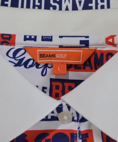 BEAMS GOLF（ビームスゴルフ）ポロシャツ 白 サイズ:L レディース/2200693027058