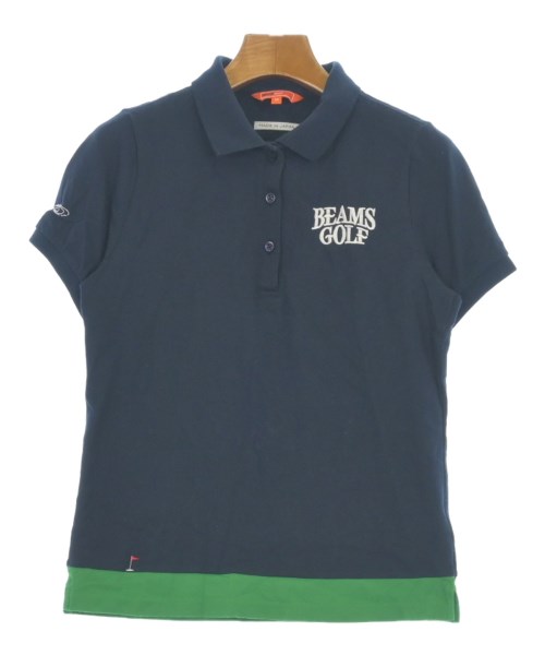 BEAMS GOLF(ビームスゴルフ)ポロシャツ 紺 サイズ:M/2200700612185
