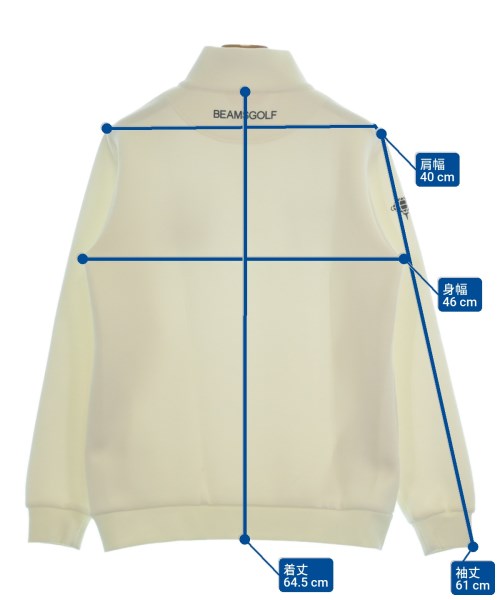 BEAMS GOLF（ビームスゴルフ）スウェット 白 サイズ:S メンズ/2200658858048