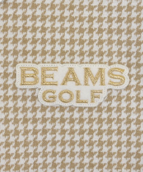 BEAMS GOLF（ビームスゴルフ）ポロシャツ ベージュ サイズ:L レディース/2200645756050