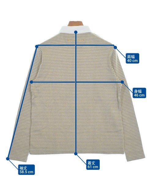 BEAMS GOLF（ビームスゴルフ）ポロシャツ ベージュ サイズ:L レディース/2200645756050