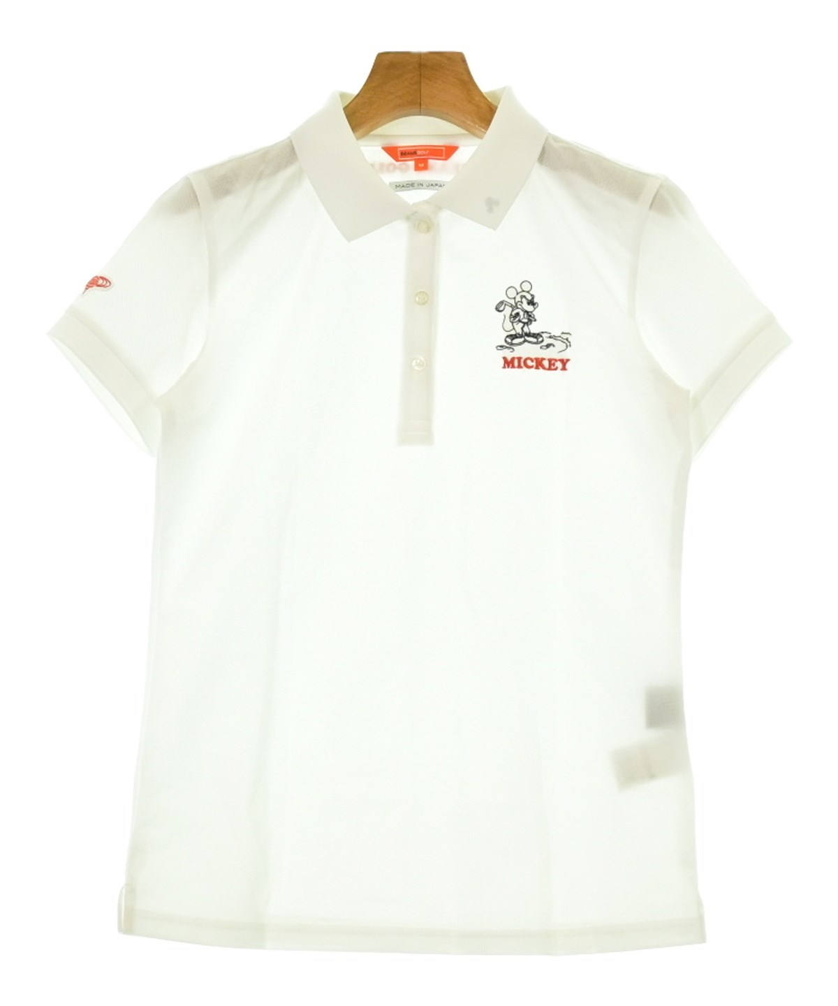 BEAMS GOLF（ビームスゴルフ）ポロシャツ 白 サイズ:M レディース