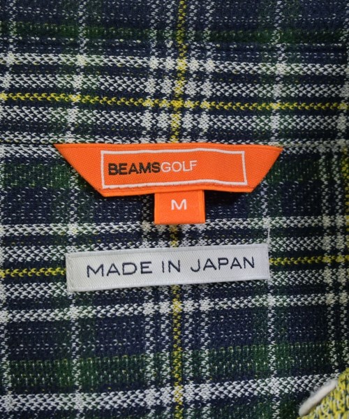 BEAMS GOLF（ビームスゴルフ）カジュアルシャツ 紺 サイズ:M メンズ/2200698682030