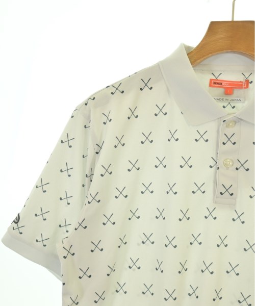 BEAMS GOLF（ビームスゴルフ）ポロシャツ グレー サイズ:L メンズ/2200707598048