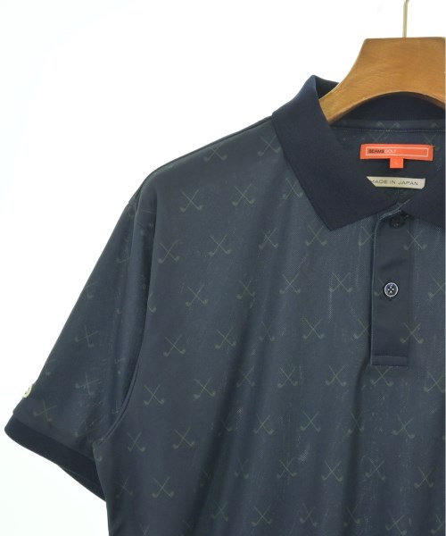 BEAMS GOLF（ビームスゴルフ）ポロシャツ 紺 サイズ:L メンズ/2200707598062