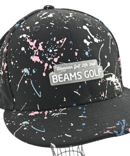 BEAMS GOLF（ビームスゴルフ）キャップ 黒 サイズ:- メンズ/2200724597130