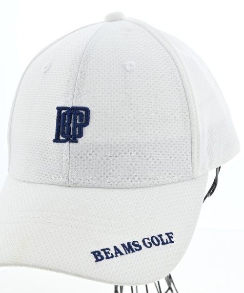 BEAMS GOLF（ビームスゴルフ）キャップ 白 サイズ:58-60 メンズ/2200724597161