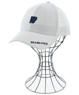 BEAMS GOLF（ビームスゴルフ）キャップ 白 サイズ:58-60 メンズ/2200724597161