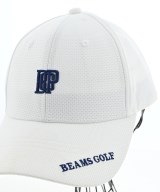 BEAMS GOLF（ビームスゴルフ）キャップ 白 サイズ:58-60 メンズ/2200724597161