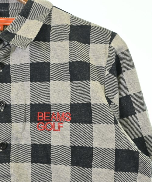 BEAMS GOLF（ビームスゴルフ）カジュアルシャツ グレー サイズ:M メンズ/2200685989128