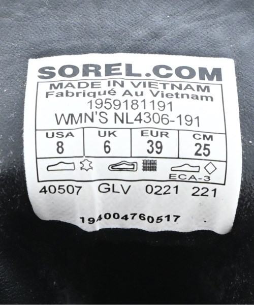 SOREL（ソレル）ブーツ 白 サイズ:25cm レディース/2200636822122