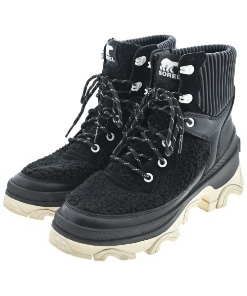 SOREL(ソレル)ブーツ 黒 サイズ:25cm/2200632493043