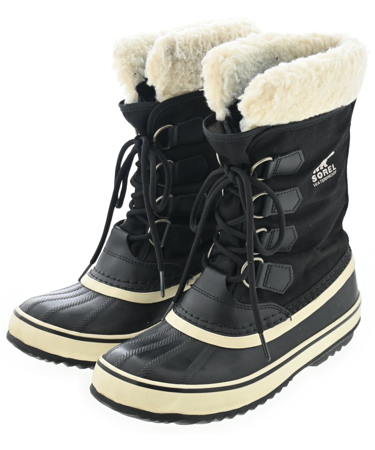 SOREL（ソレル）ブーツ 黒 サイズ:23.5cm レディース/2200605598027