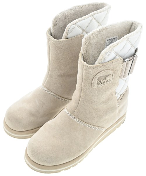 SOREL(ソレル)ブーツ ベージュ サイズ:24cm/2200690704136