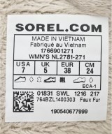 SOREL（ソレル）ブーツ ベージュ サイズ:24cm レディース/2200690704136