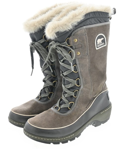SOREL(ソレル)ブーツ グレー サイズ:24cm/2200661576045