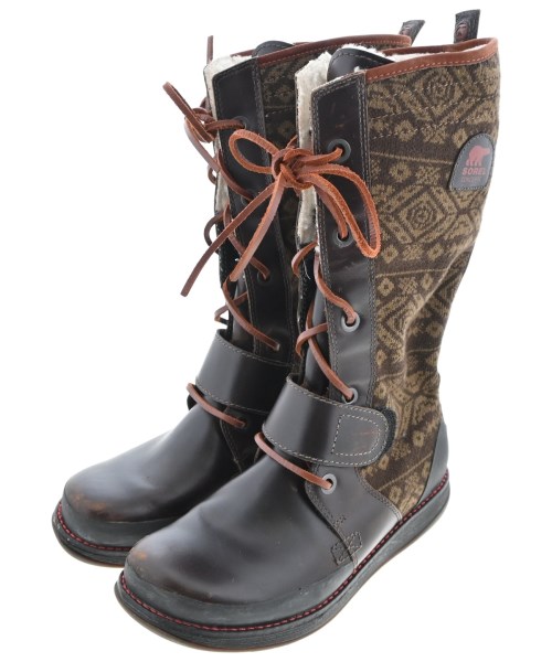 SOREL(ソレル)ブーツ 茶 サイズ:23cm/2200686561019