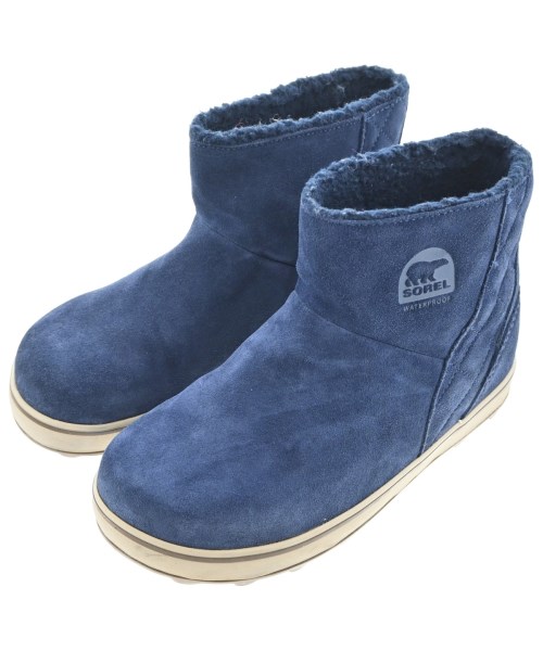 SOREL(ソレル)ブーツ 紺 サイズ:24cm/2200689146022