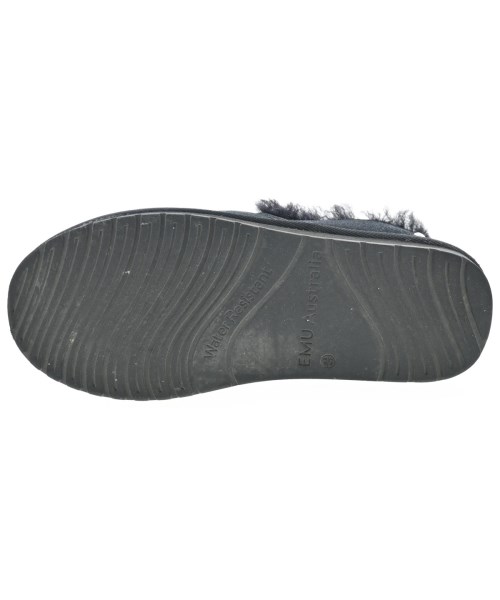 emu（エミュ）モカシン/デッキシューズ 黒 サイズ:25cm レディース/2200614827163