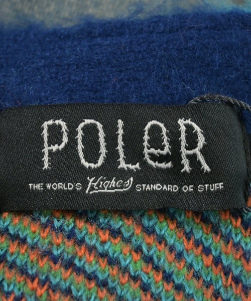 POLER（ポーラー）カーディガン 青 サイズ:XL メンズ/2200622638058