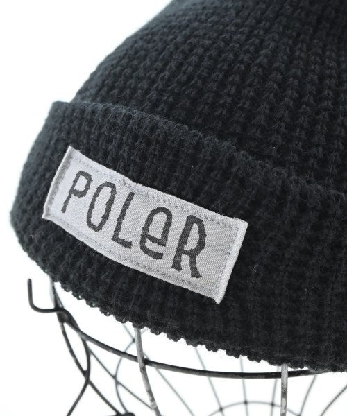 POLER（ポーラー）ニットキャップ・ビーニー 黒 サイズ:- メンズ/2200714166056