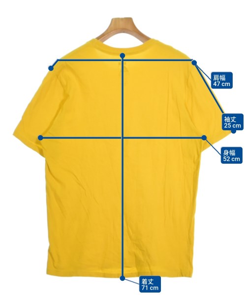 POLER（ポーラー）Tシャツ・カットソー 黄 サイズ:L メンズ/2200633836221