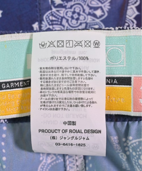 ROIAL（ロイアル）ショートパンツ 青 サイズ:3(L位) メンズ/2200495545149