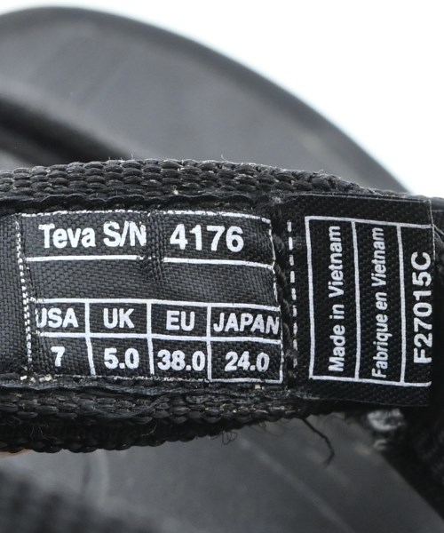 Teva（テバ）サンダル 黒 サイズ:24cm レディース/2200692475454