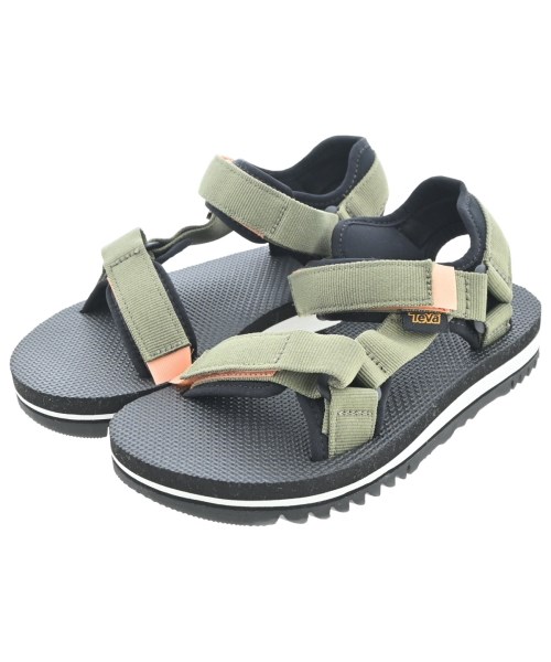 Teva(テバ)サンダル カーキ サイズ:22cm/2200663343119