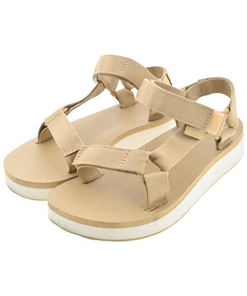 Teva(テバ)サンダル ベージュ サイズ:22cm/2200681180192