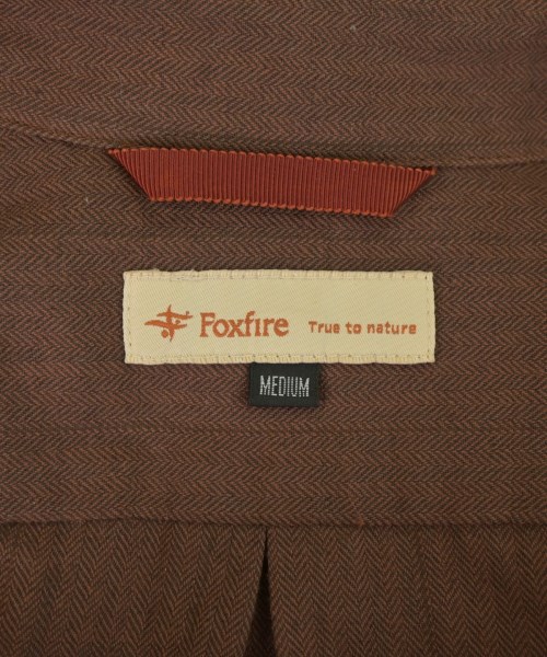FOXFIRE（フォックスファイヤー）カジュアルシャツ 茶 サイズ:M メンズ/2200707815022