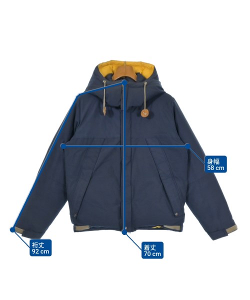 MT.RAINIER DESIGN（マウントレイニアデザイン）ダウンジャケット/ダウンベスト 紺 サイズ:M メンズ/2200640276010